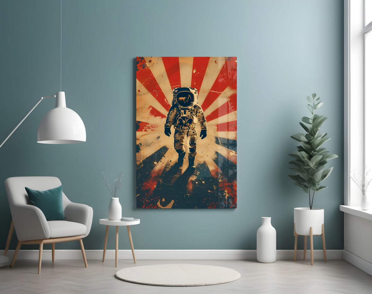 Astronot Cam Tablo || Tasarımcı Koleksiyonu