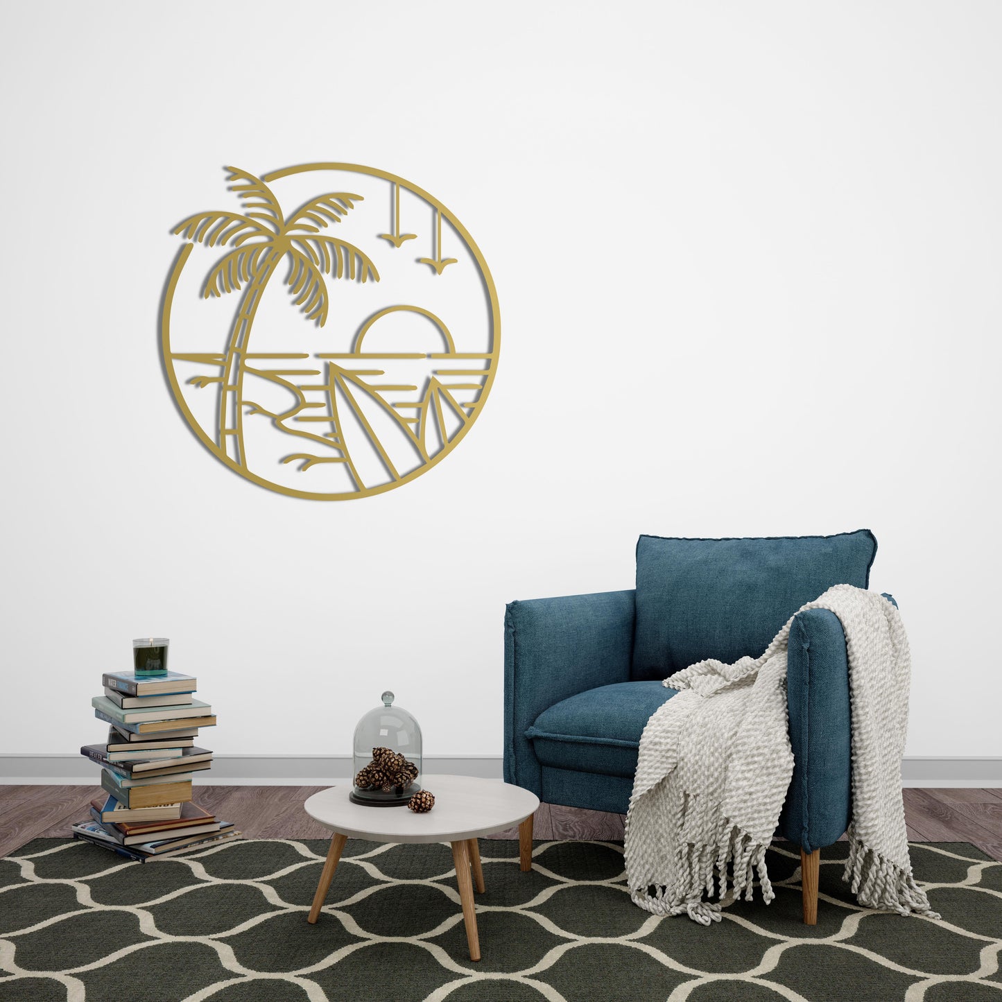 Tropical Tranquility – Metal Painting