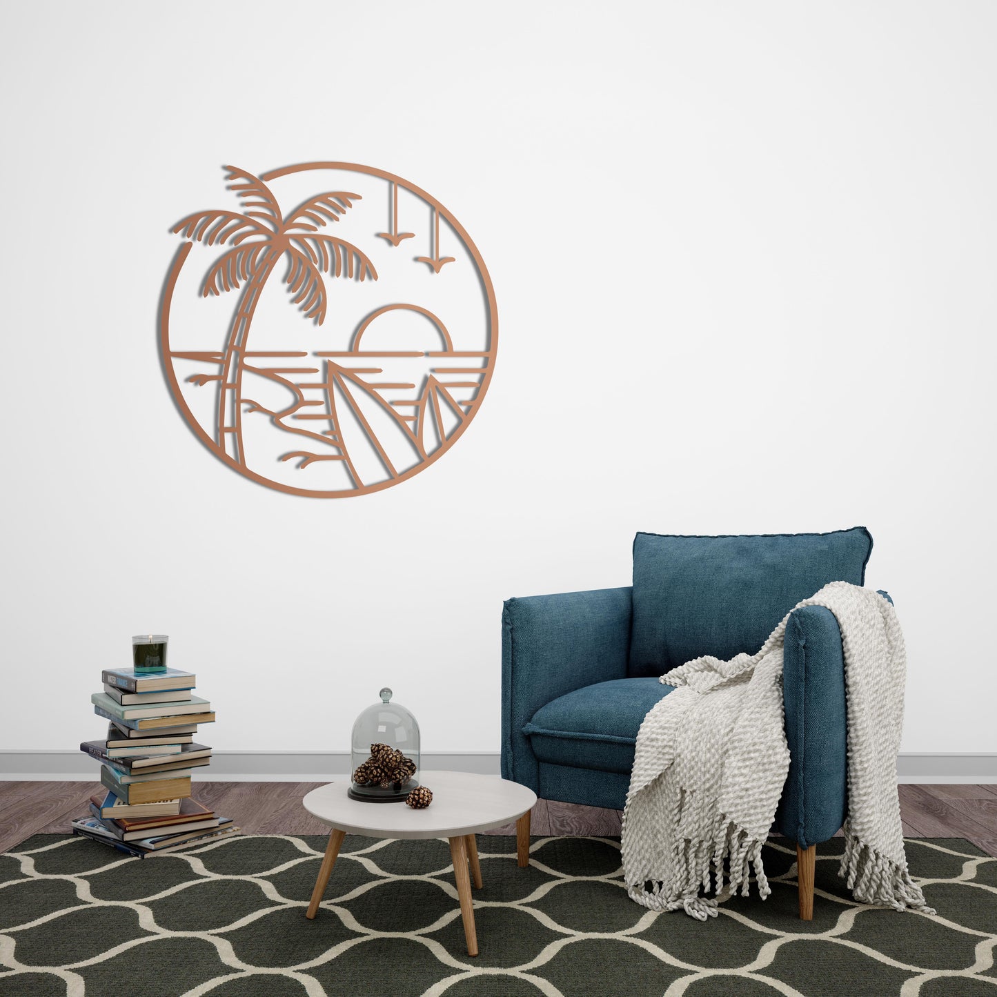 Tropical Tranquility – Metal Painting
