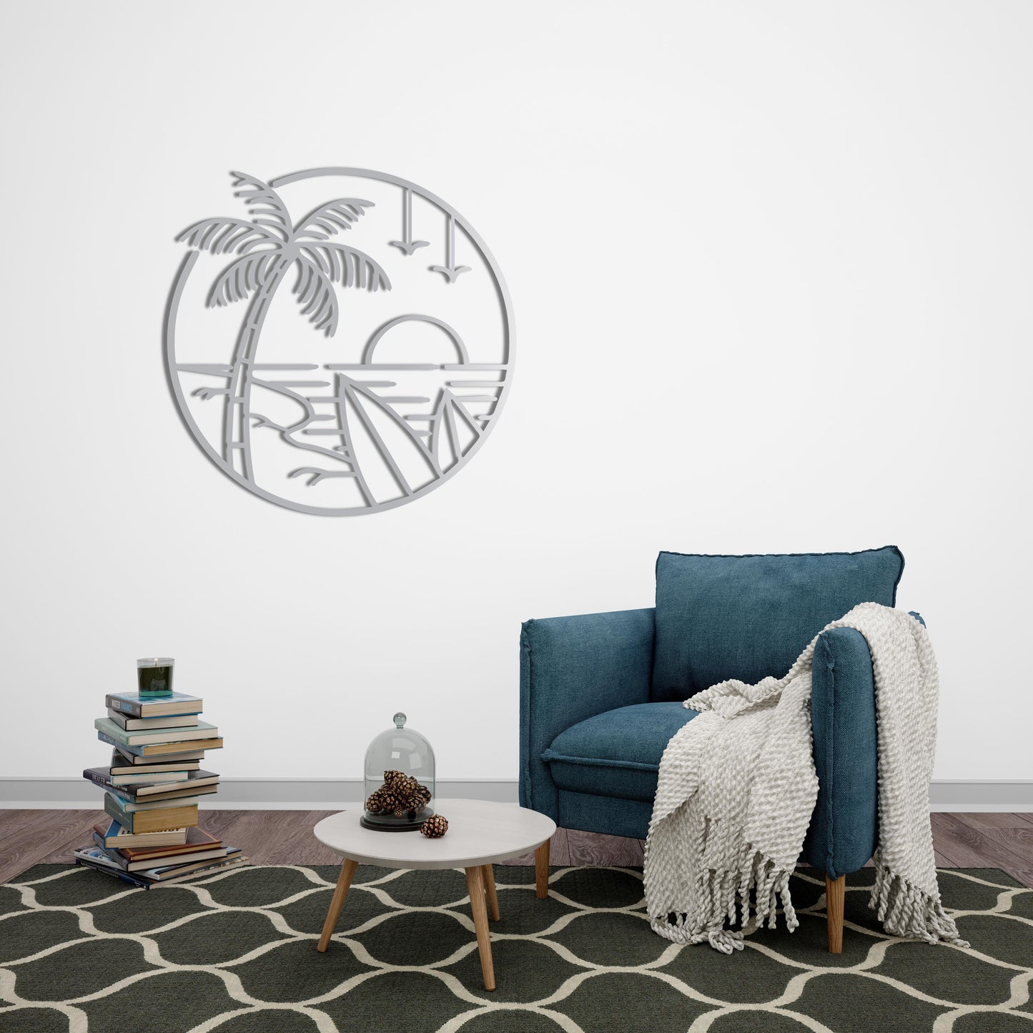 Tropical Tranquility – Metal Painting