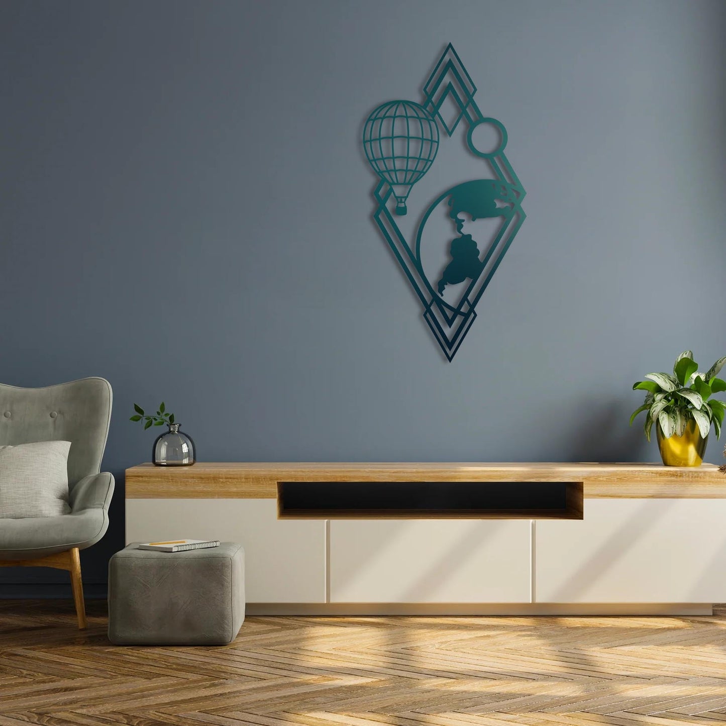 Journey to the Sky – Metal Painting