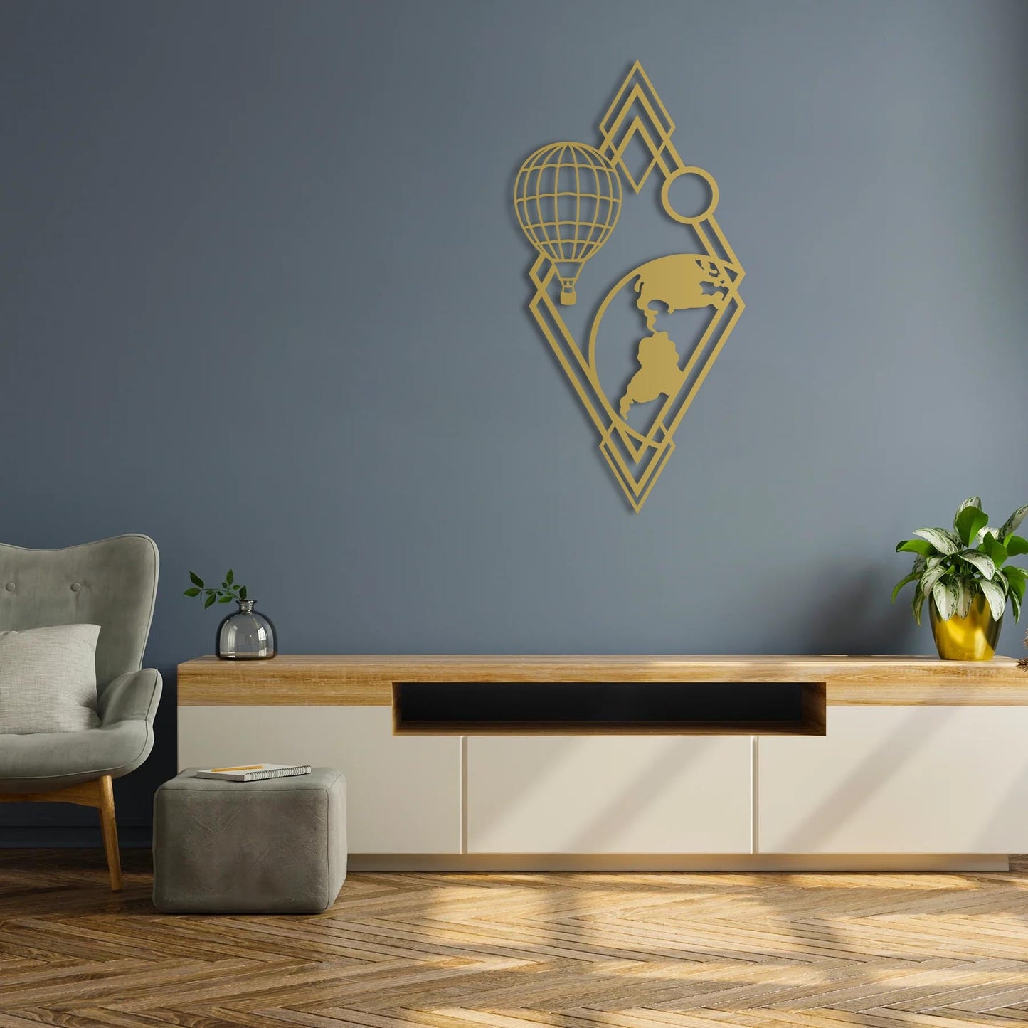 Journey to the Sky – Metal Painting