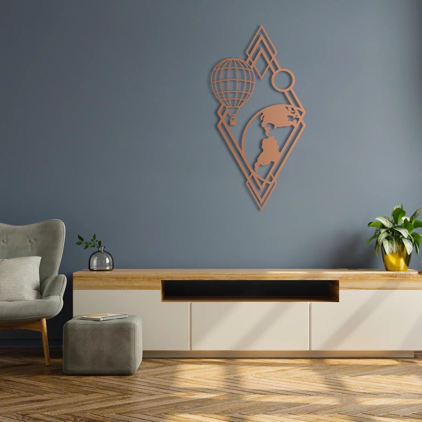 Journey to the Sky – Metal Painting