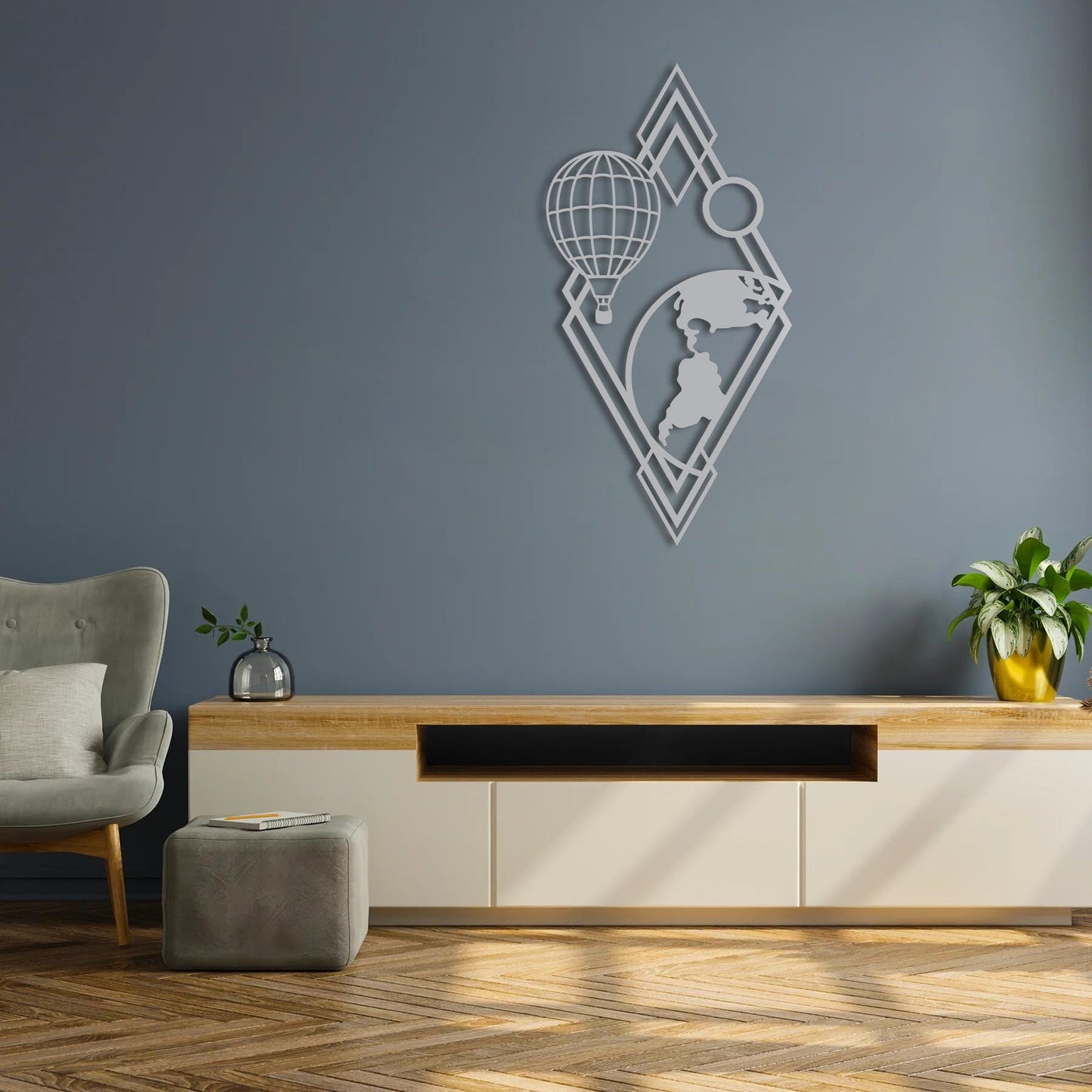 Journey to the Sky – Metal Painting