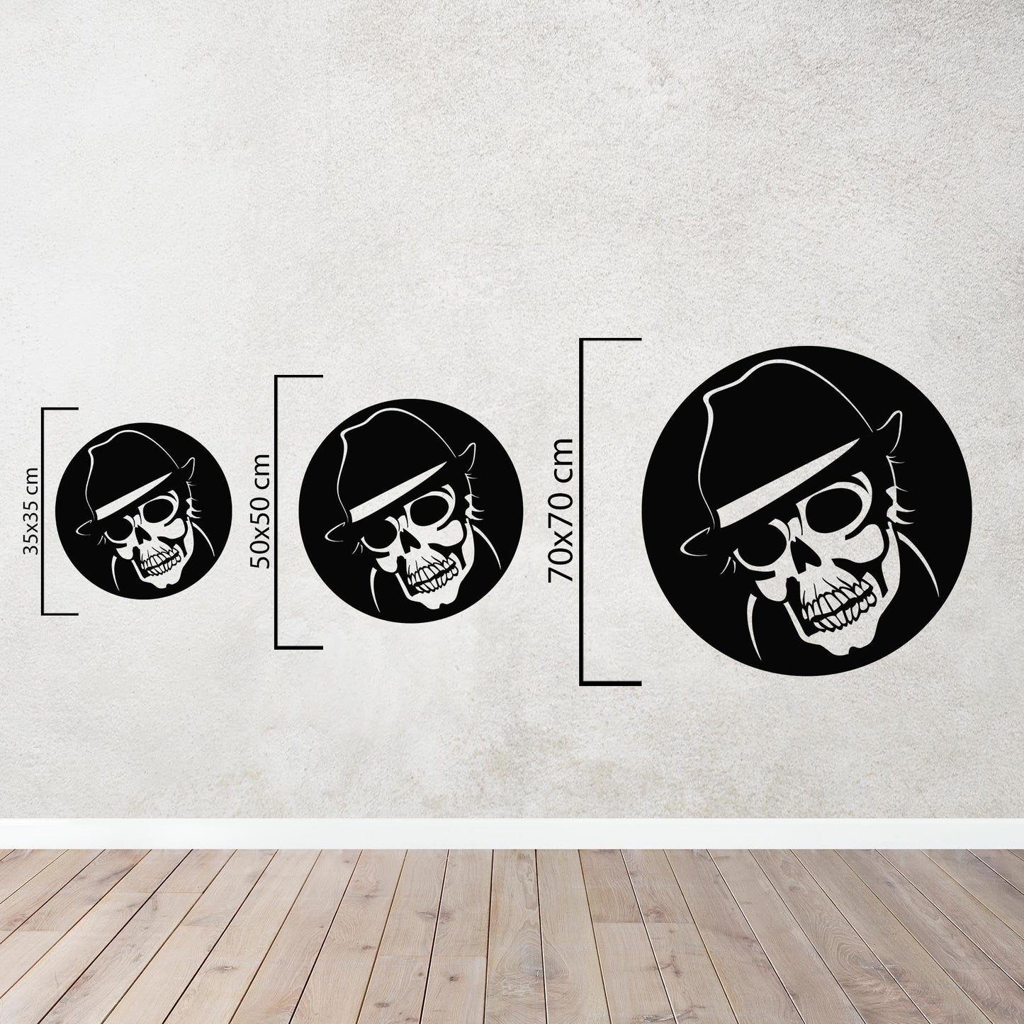 Mysterious Skull – Metal Painting