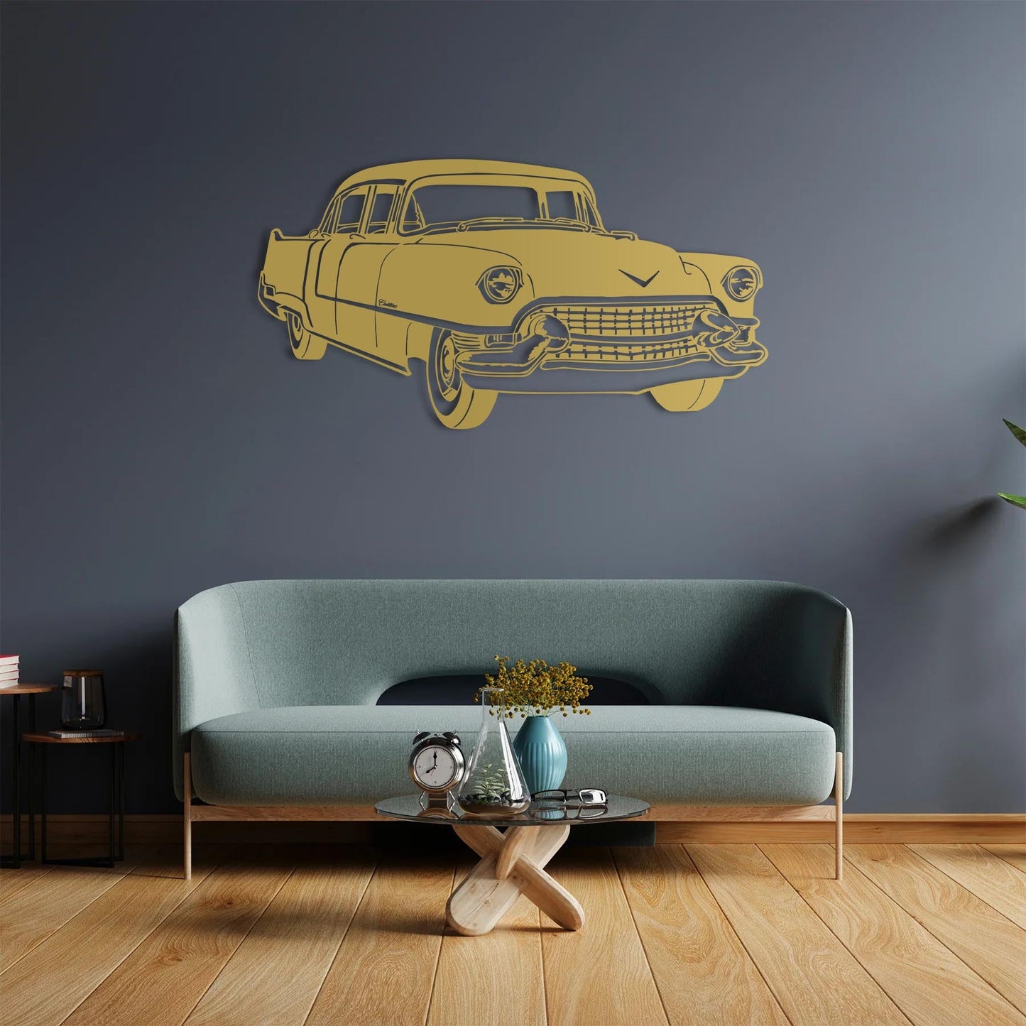 Klasik Cadillac – Araba Metal Tablo