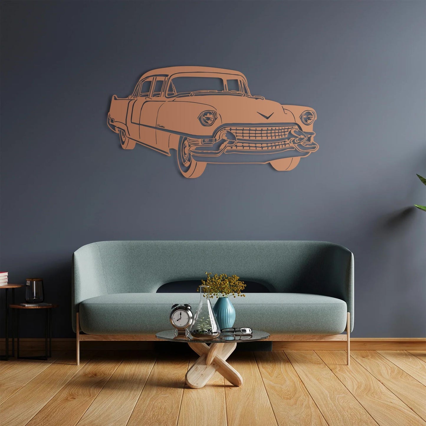 Klasik Cadillac – Araba Metal Tablo