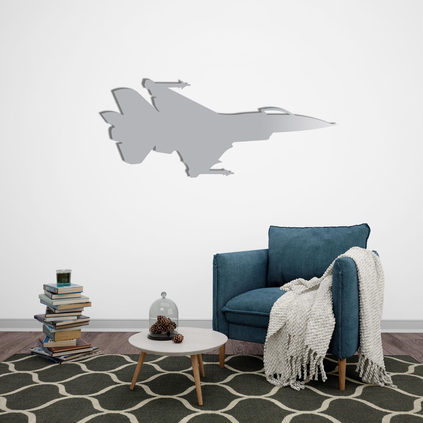 Jet Plane – Metal Painting