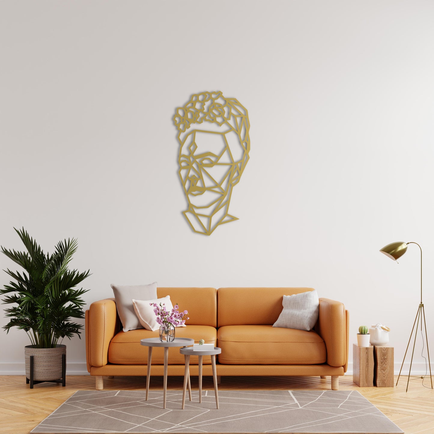 Portrait of Fragile Strength Frida Kahlo Metal Painting