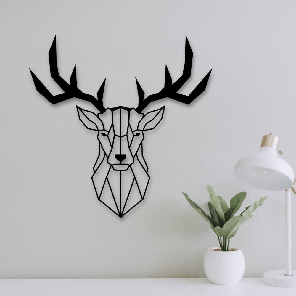 Deer Metal Painting