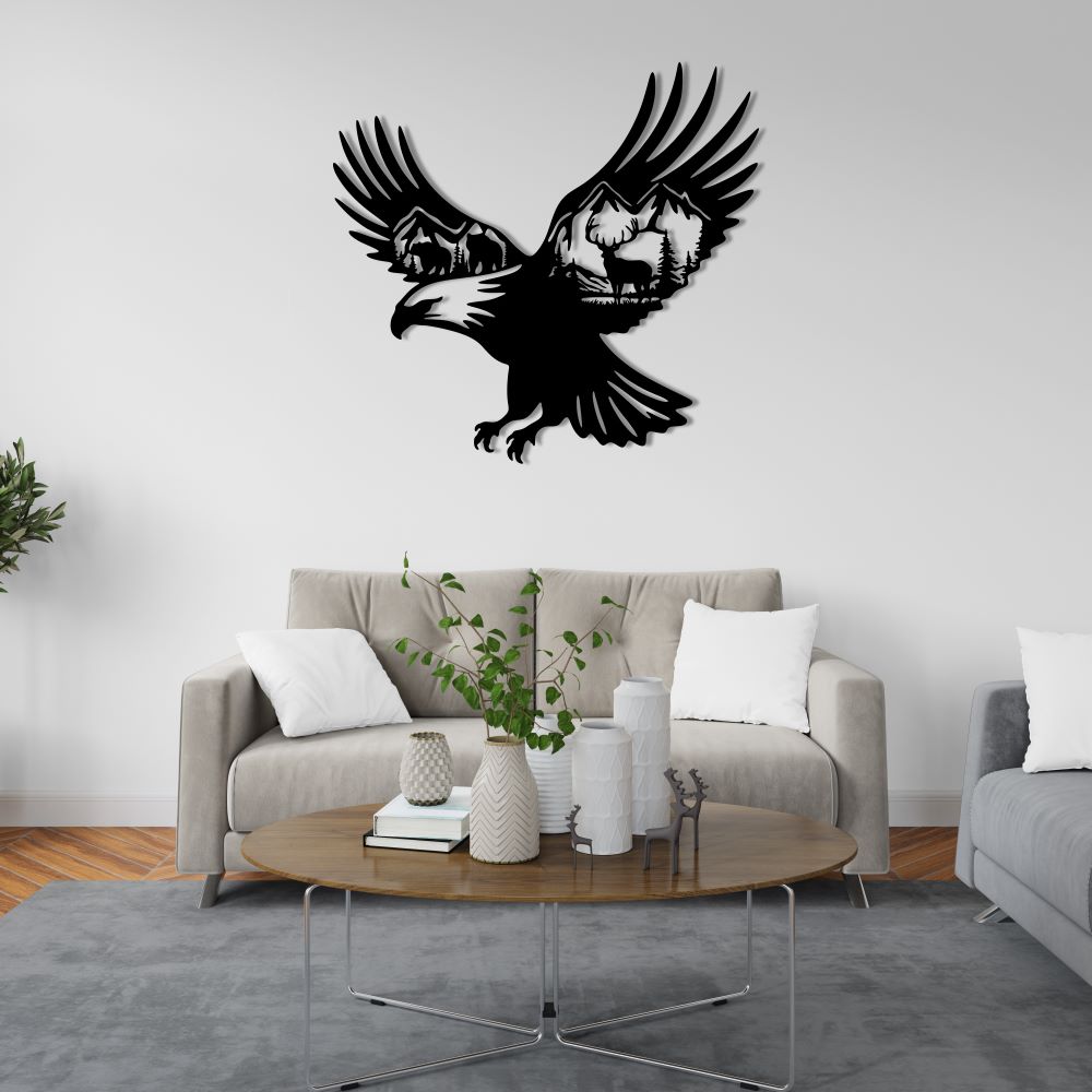 Gökyüzünün Hakimi: Kartal Metal Tablo