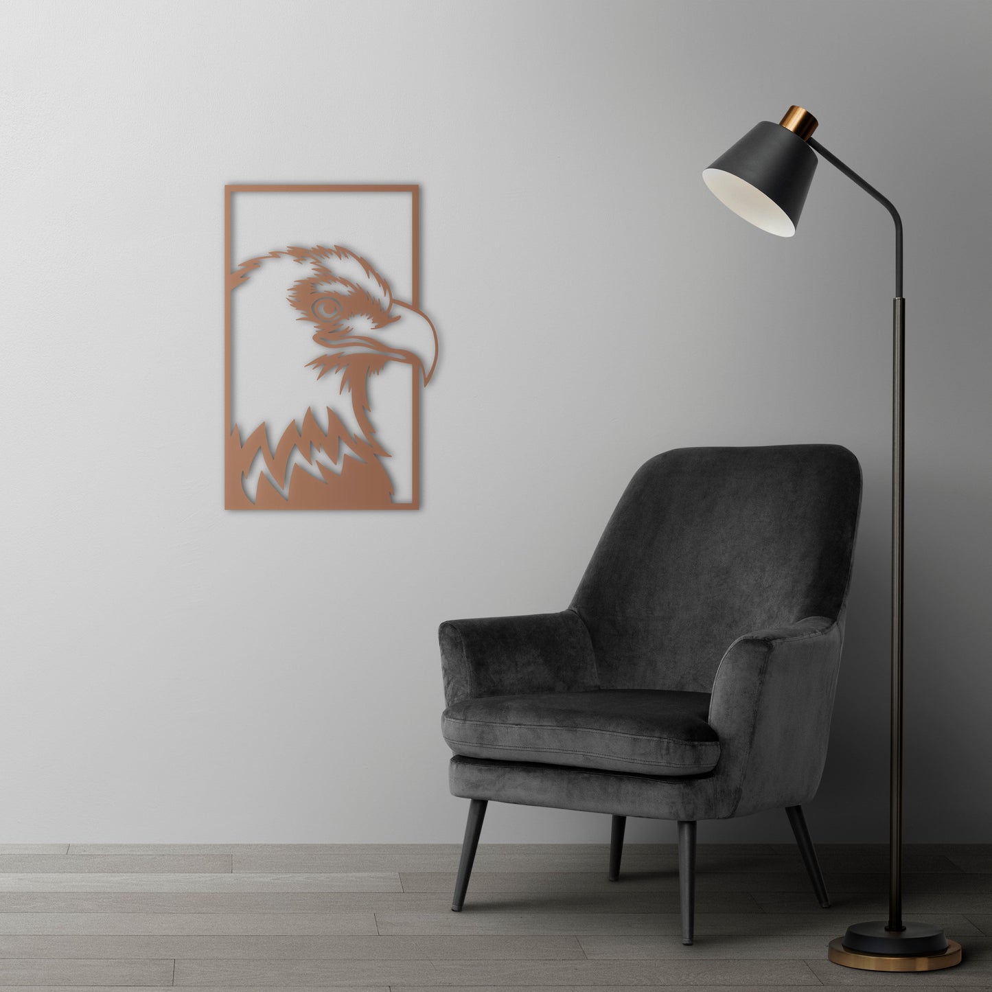 Eagle's Eye Metal Painting