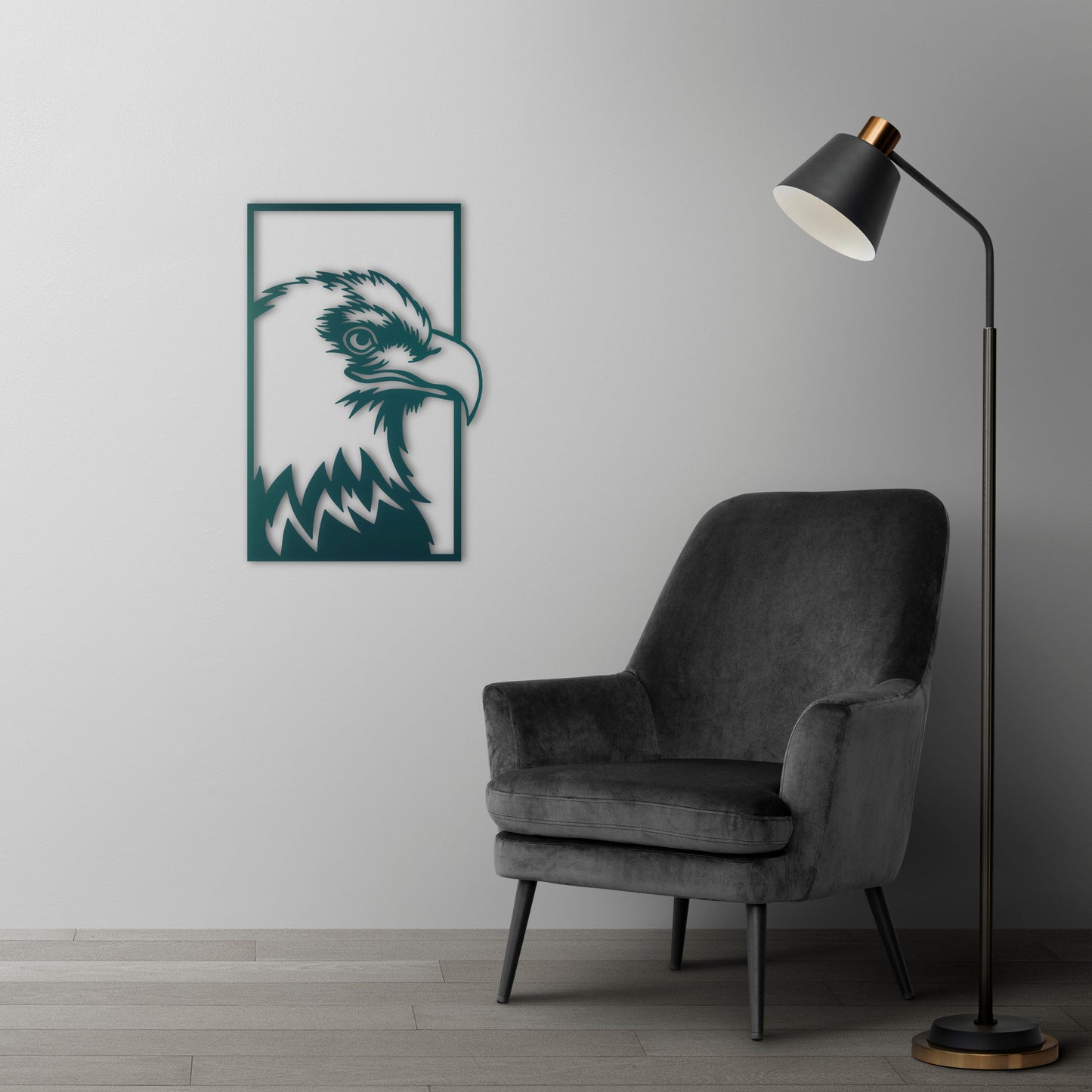Eagle's Eye Metal Painting