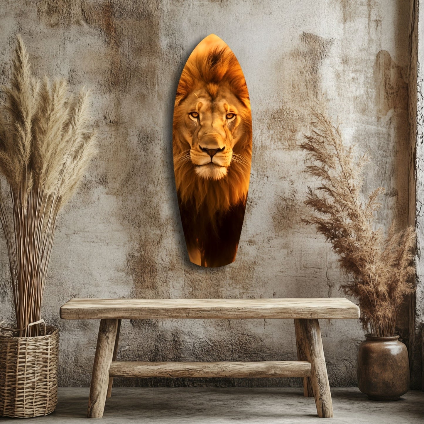 Bay Aslan Cam Tablo