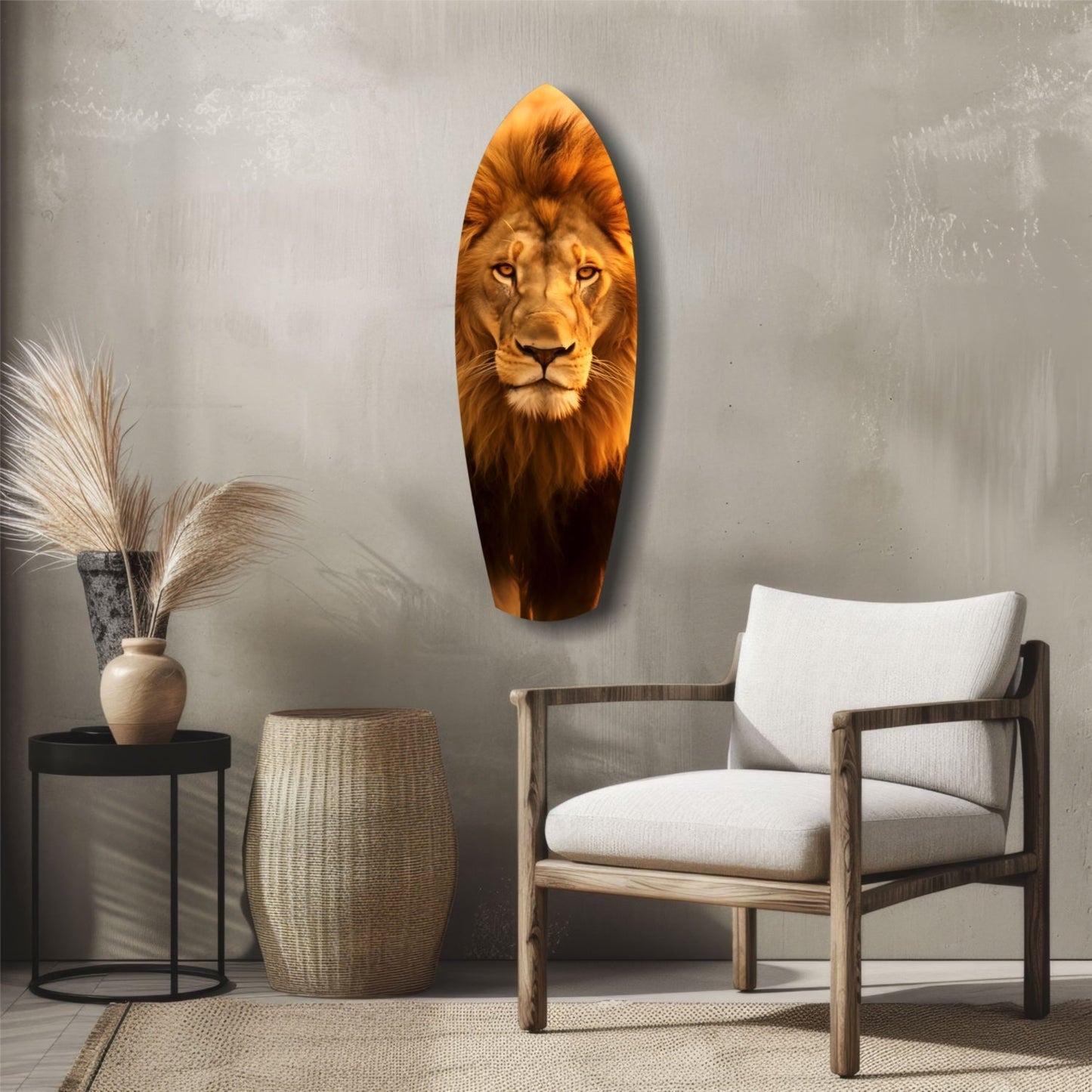 Bay Aslan Cam Tablo
