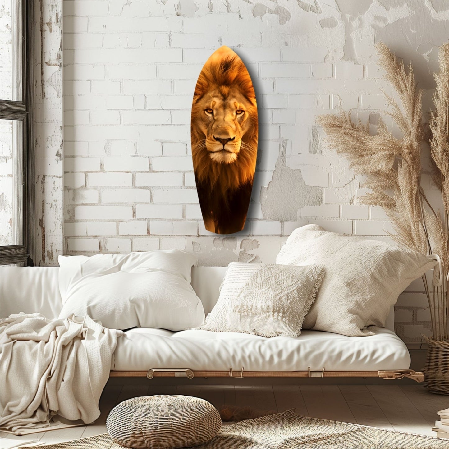 Bay Aslan Cam Tablo