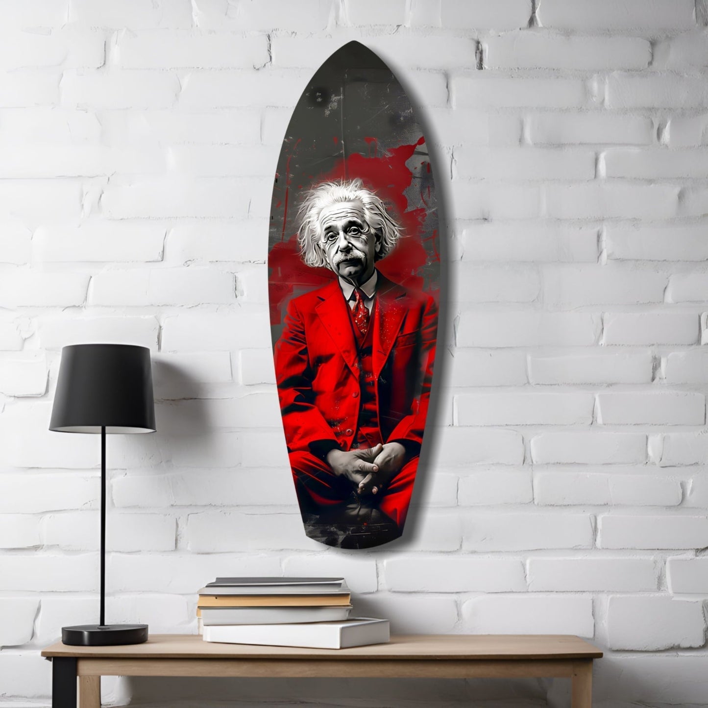 Einstein Ruh Hali V2 Cam Tablo