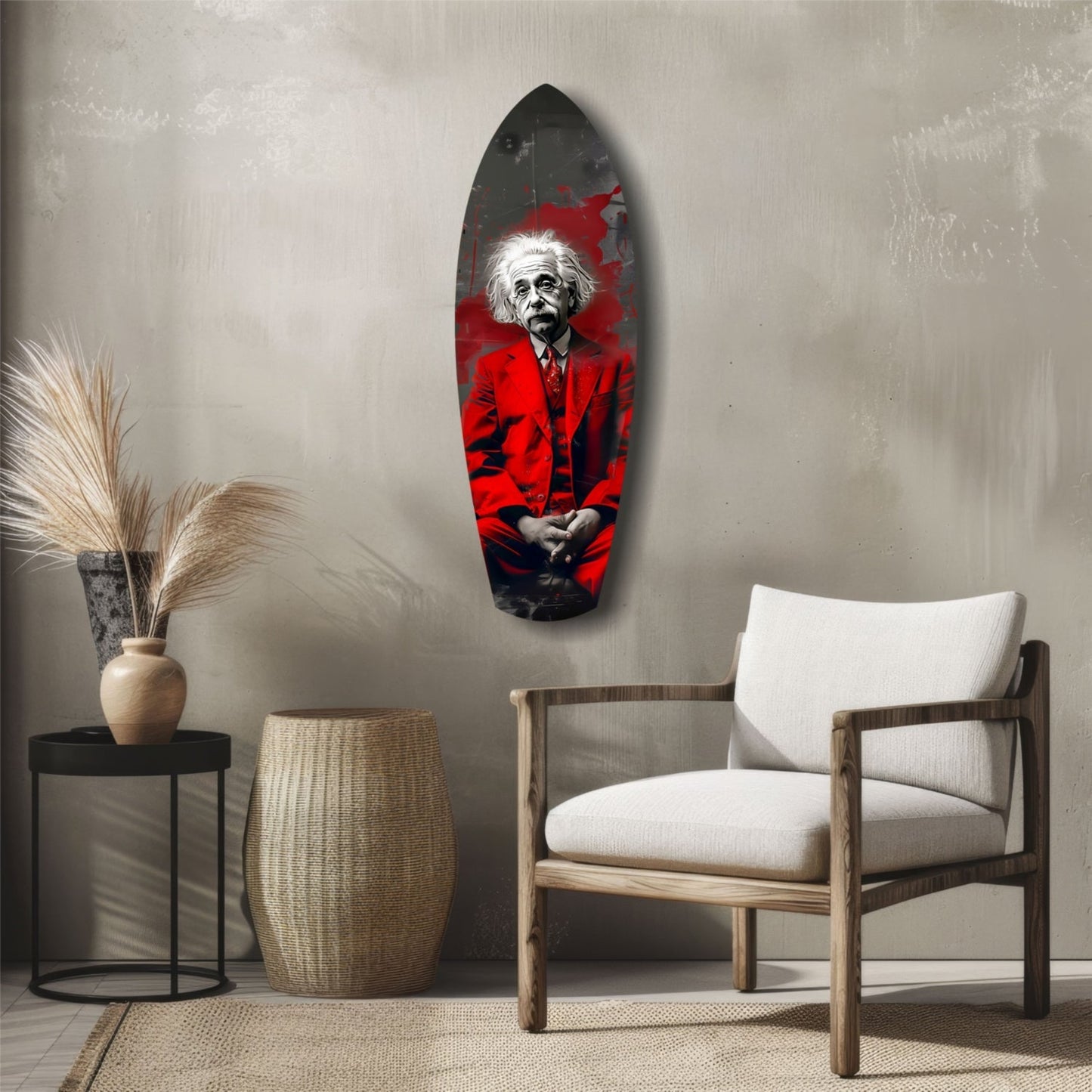 Einstein Ruh Hali V2 Cam Tablo