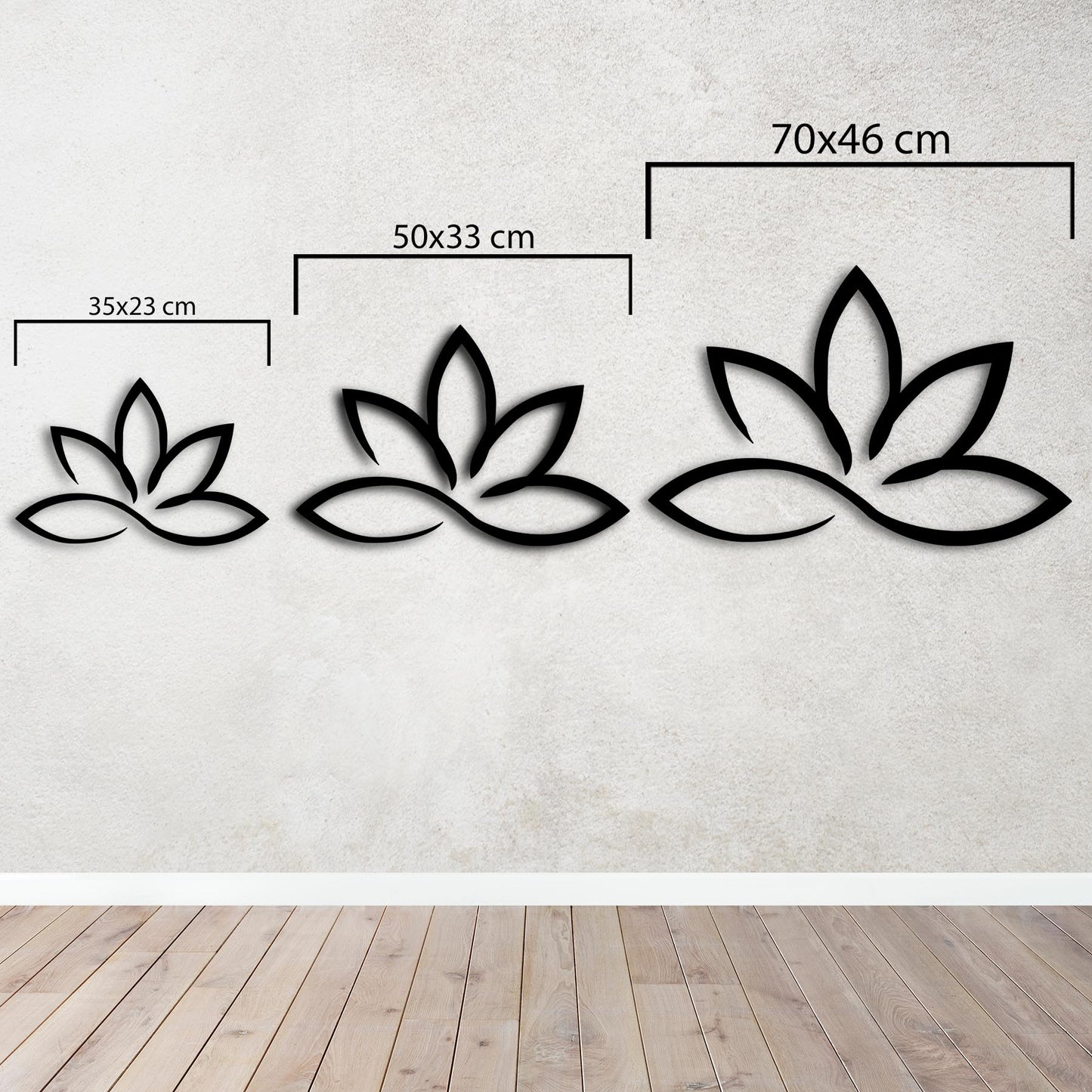 Zen Lotus Metal Painting