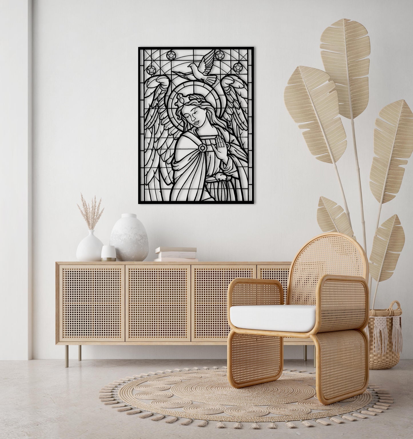 Whisper of Light Metal Painting