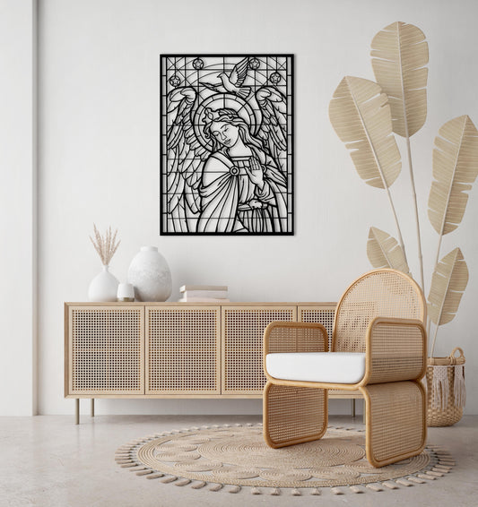 Whisper of Light Metal Painting