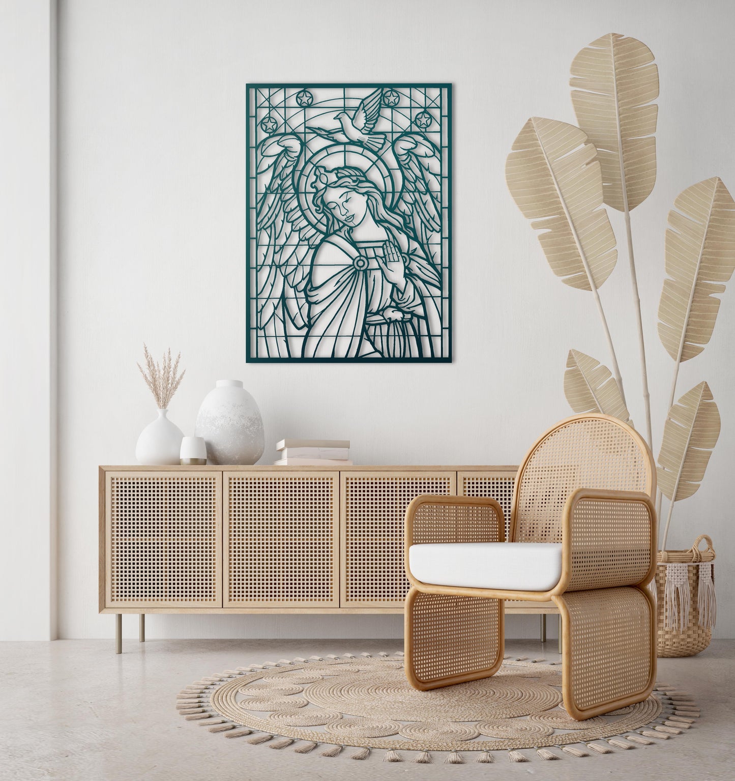 Whisper of Light Metal Painting