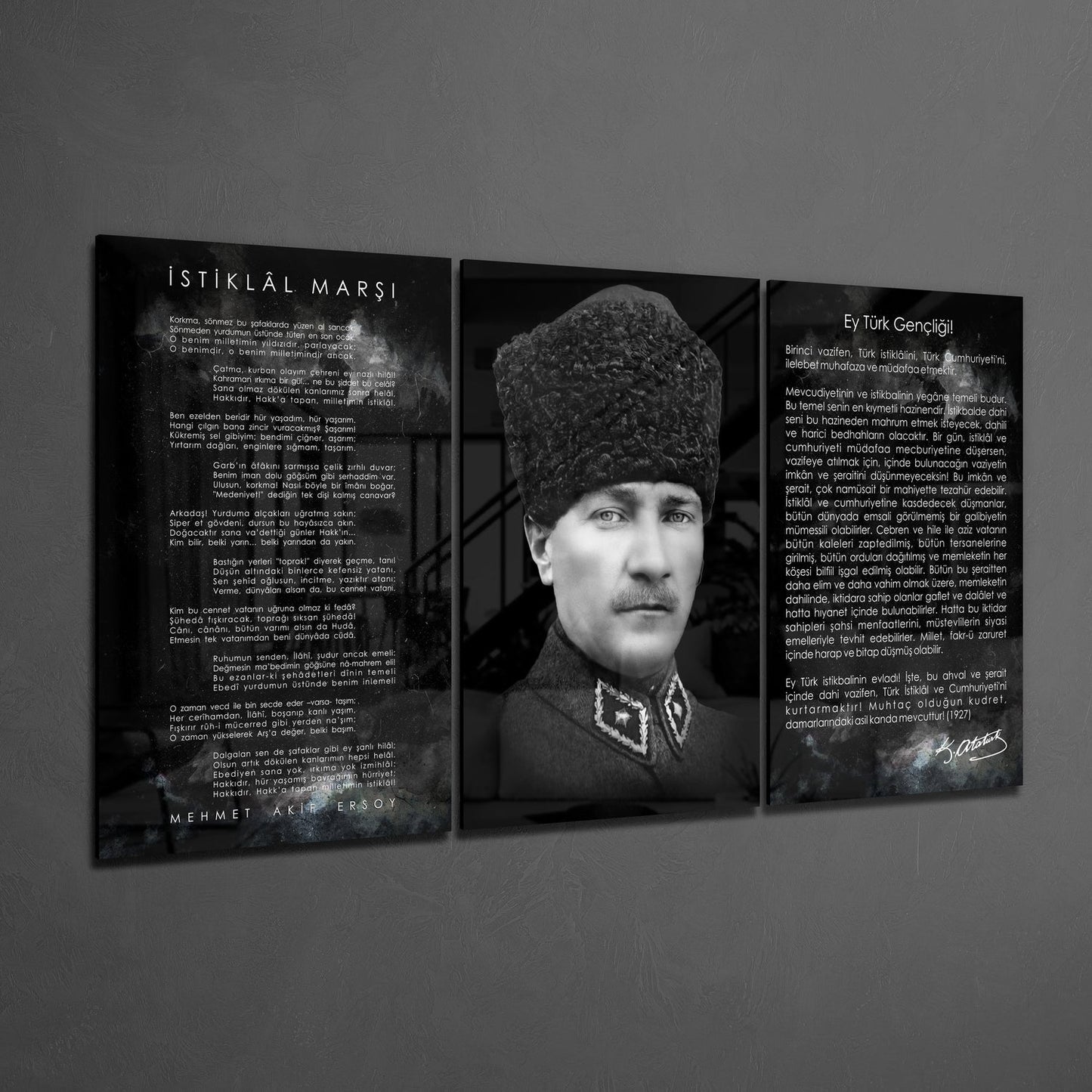 Atatürk Mega Cam Tablo