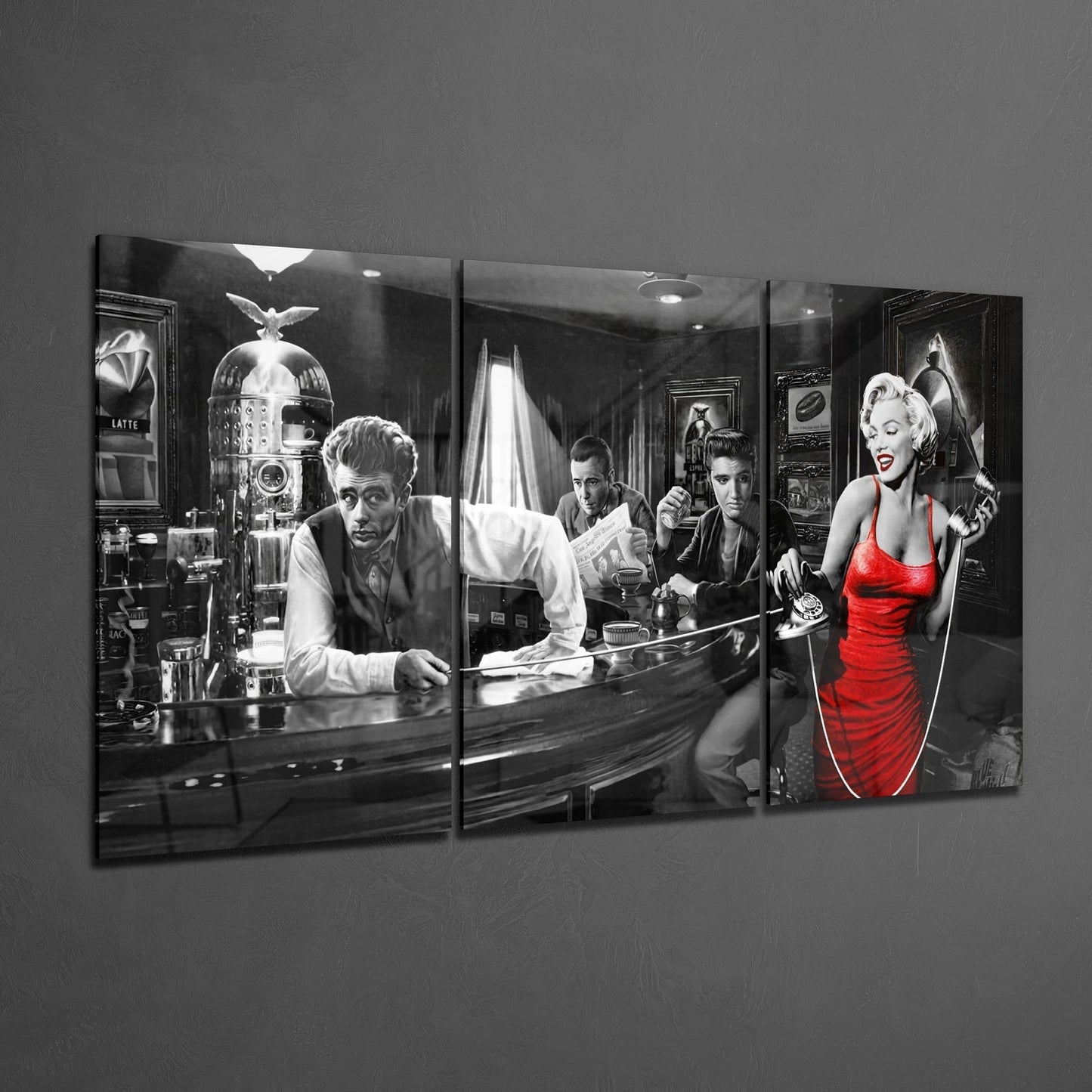 Marilyn Monroe Bar Mega Cam Tablo
