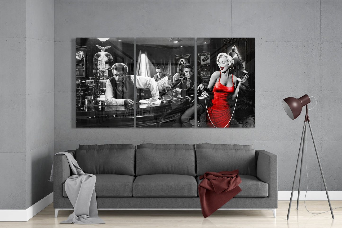 Marilyn Monroe Bar Mega Cam Tablo