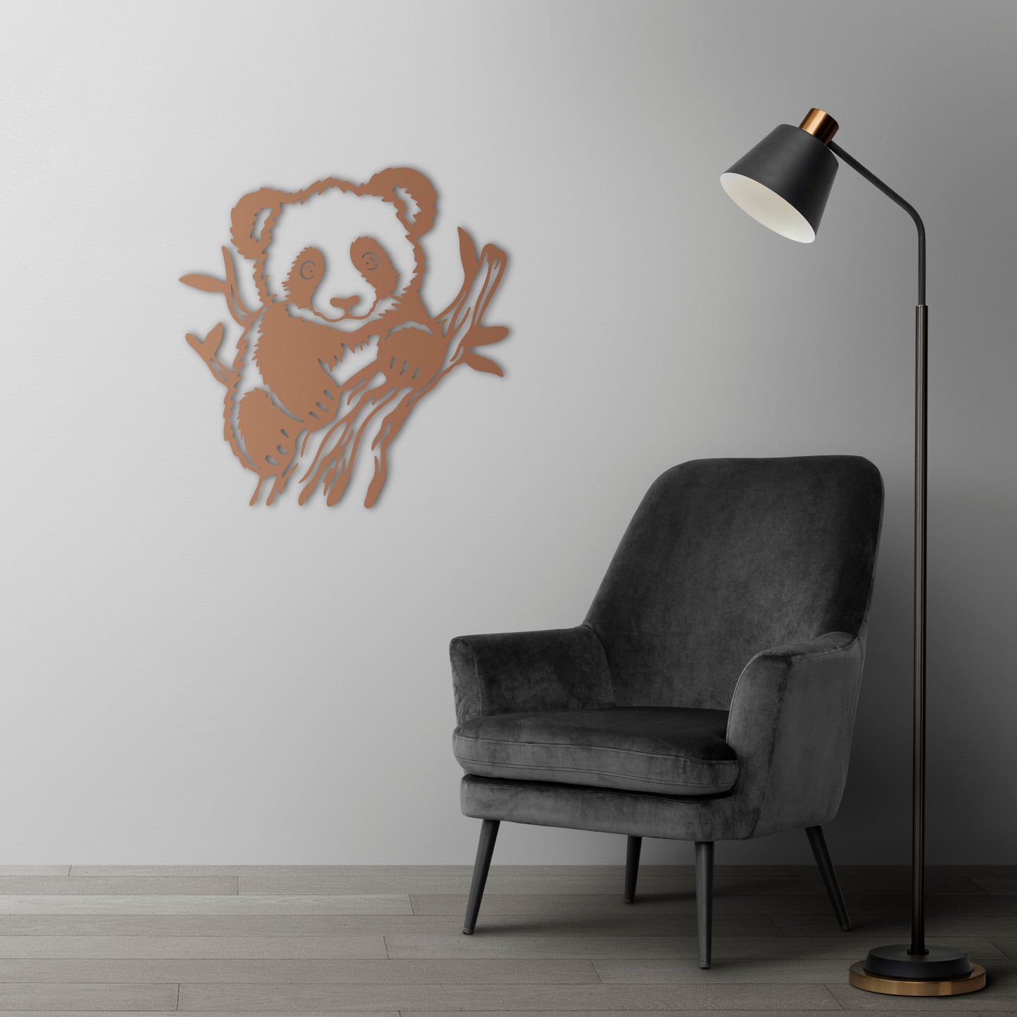 Neşeli Yoldaş: Panda Metal Tablo