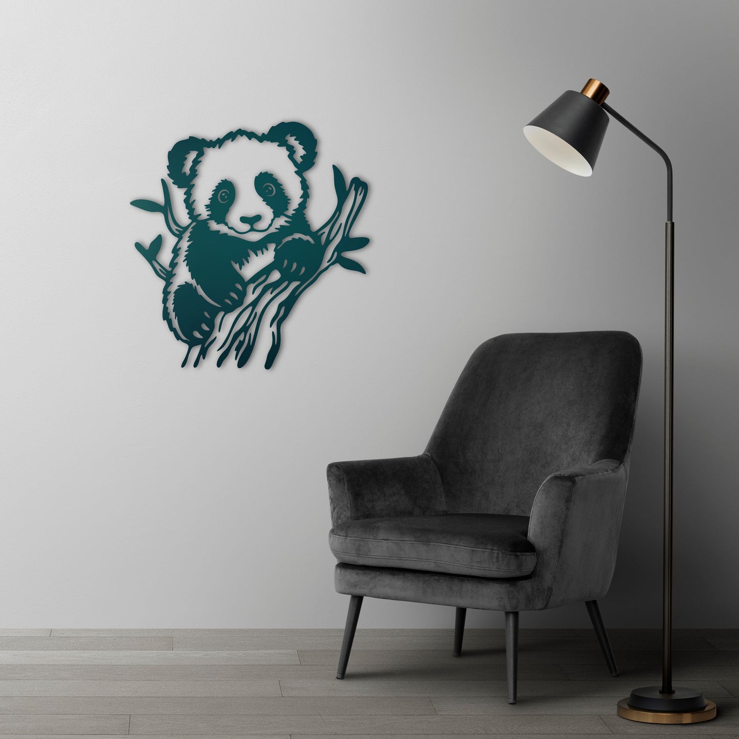 Neşeli Yoldaş: Panda Metal Tablo