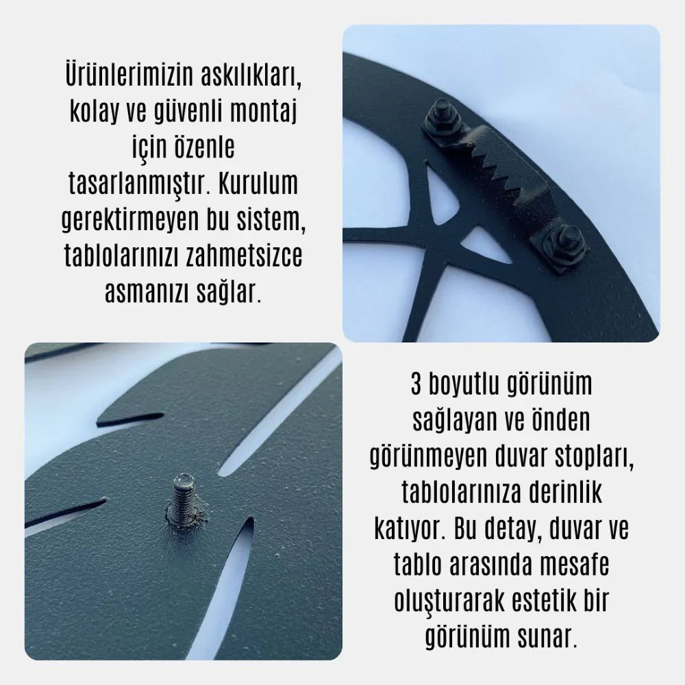 Zarafetin Silüeti – Kadın Kuaför Metal Tablo