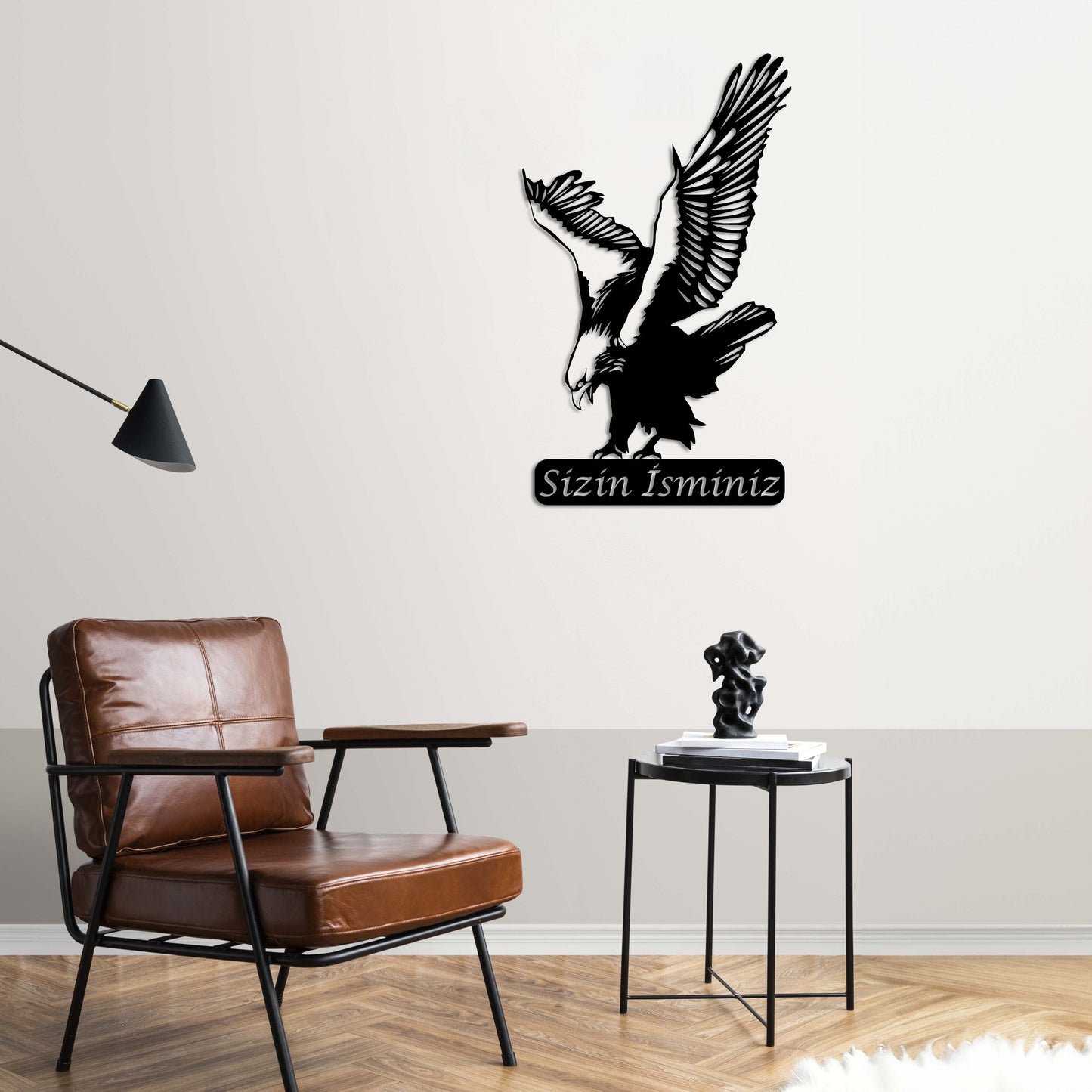 Free Eagle Metal Painting