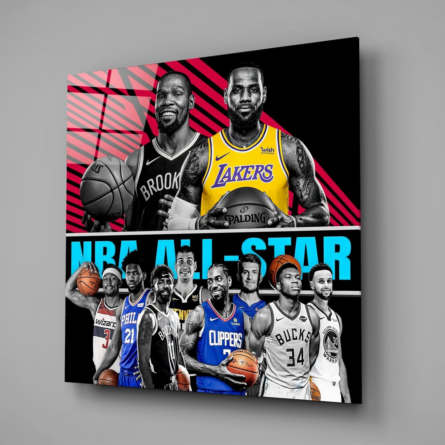 Nba All Star Cam Tablo || Tasarımcı Koleksiyonu
