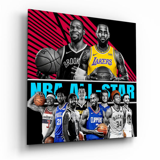 Nba All Star Cam Tablo || Tasarımcı Koleksiyonu