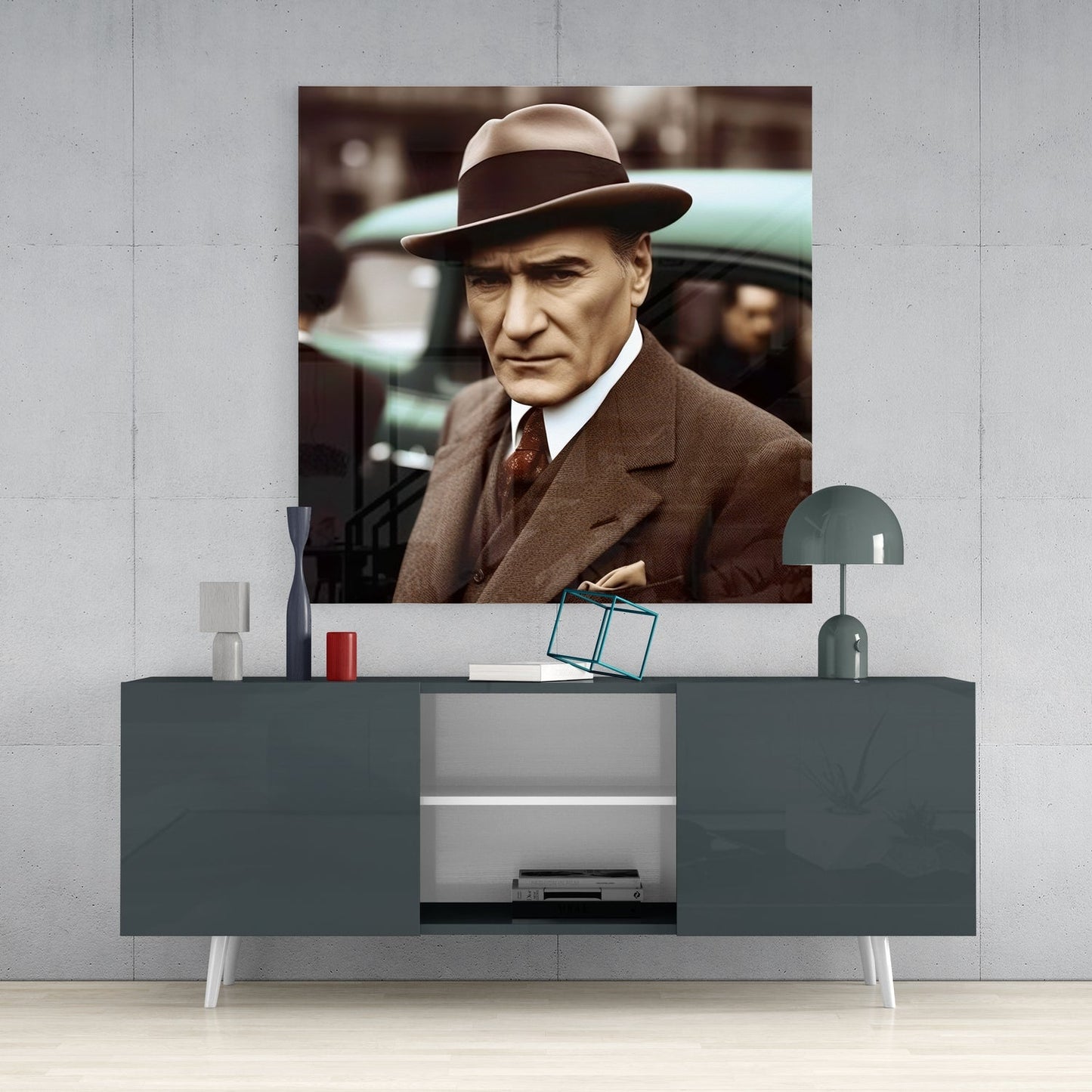 Atatürk Cam Tablo || Tasarımcı Koleksiyonu