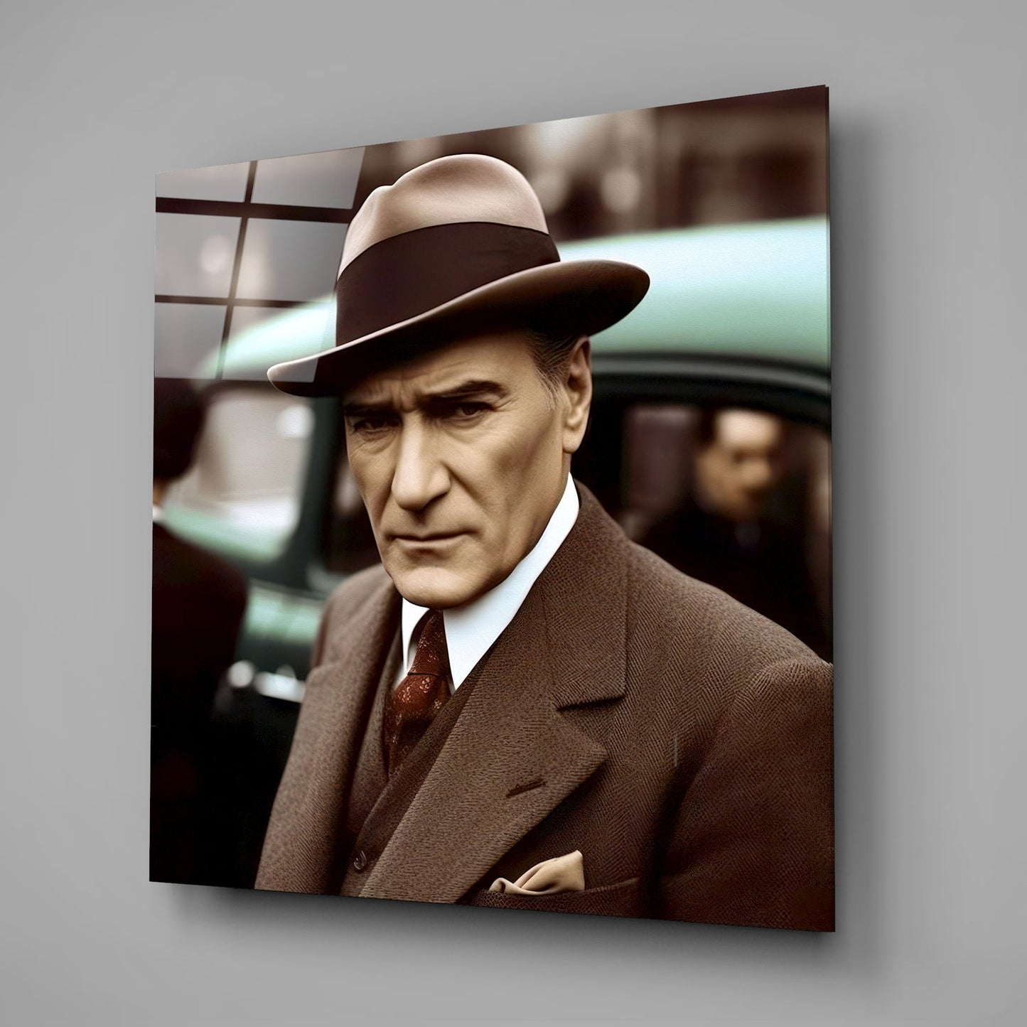 Atatürk Cam Tablo || Tasarımcı Koleksiyonu