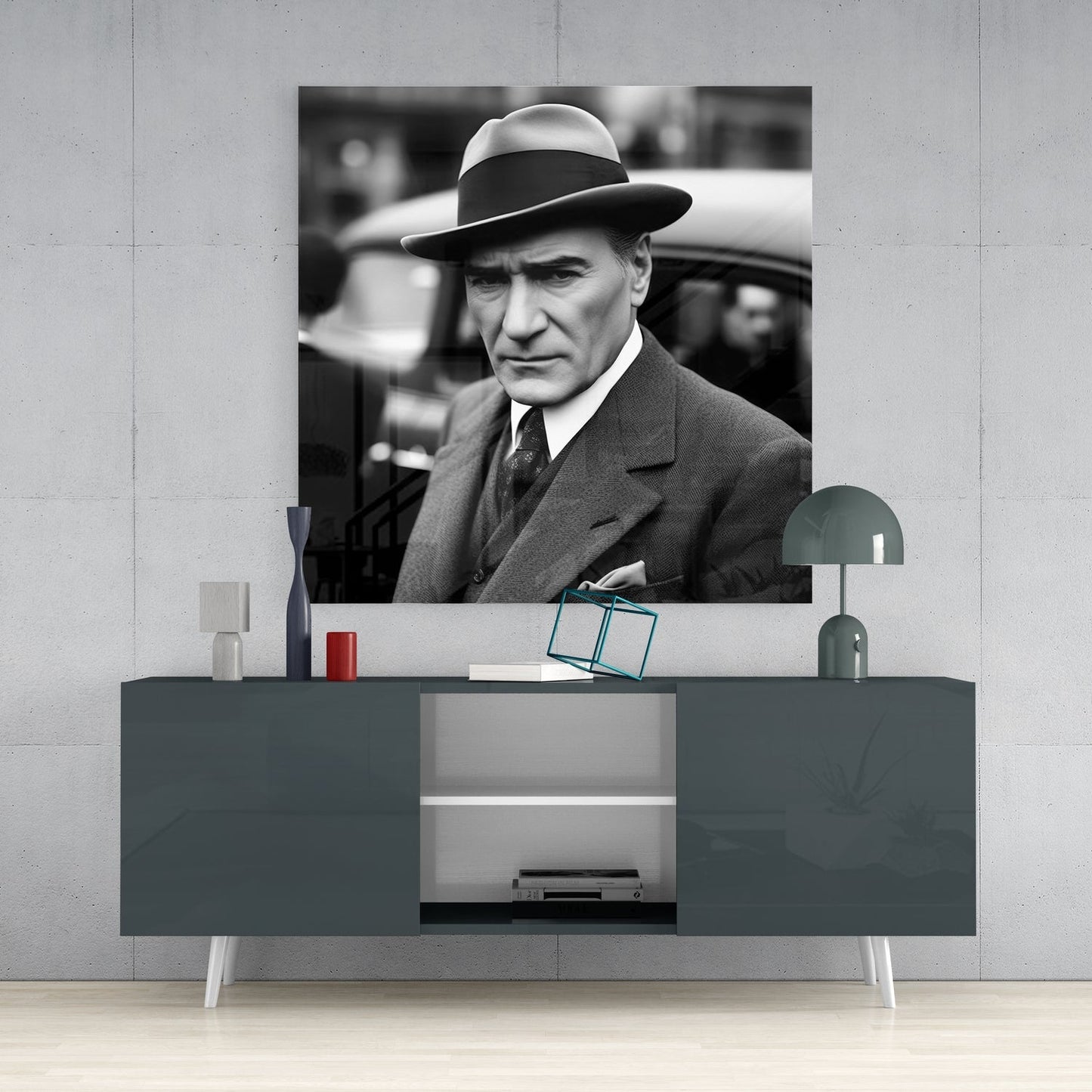 Atatürk Cam Tablo || Tasarımcı Koleksiyonu
