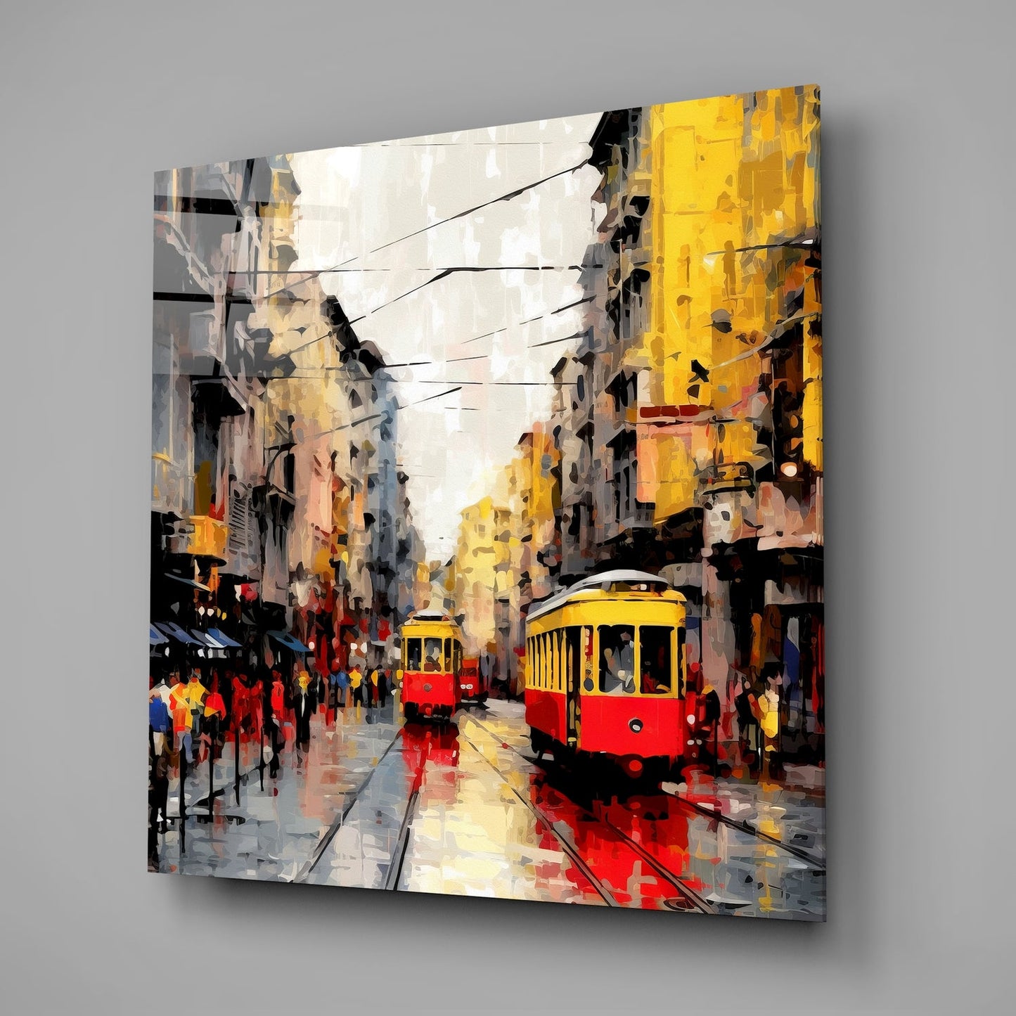 İstiklal Caddesi Cam Tablo || Tasarımcı Koleksiyonu