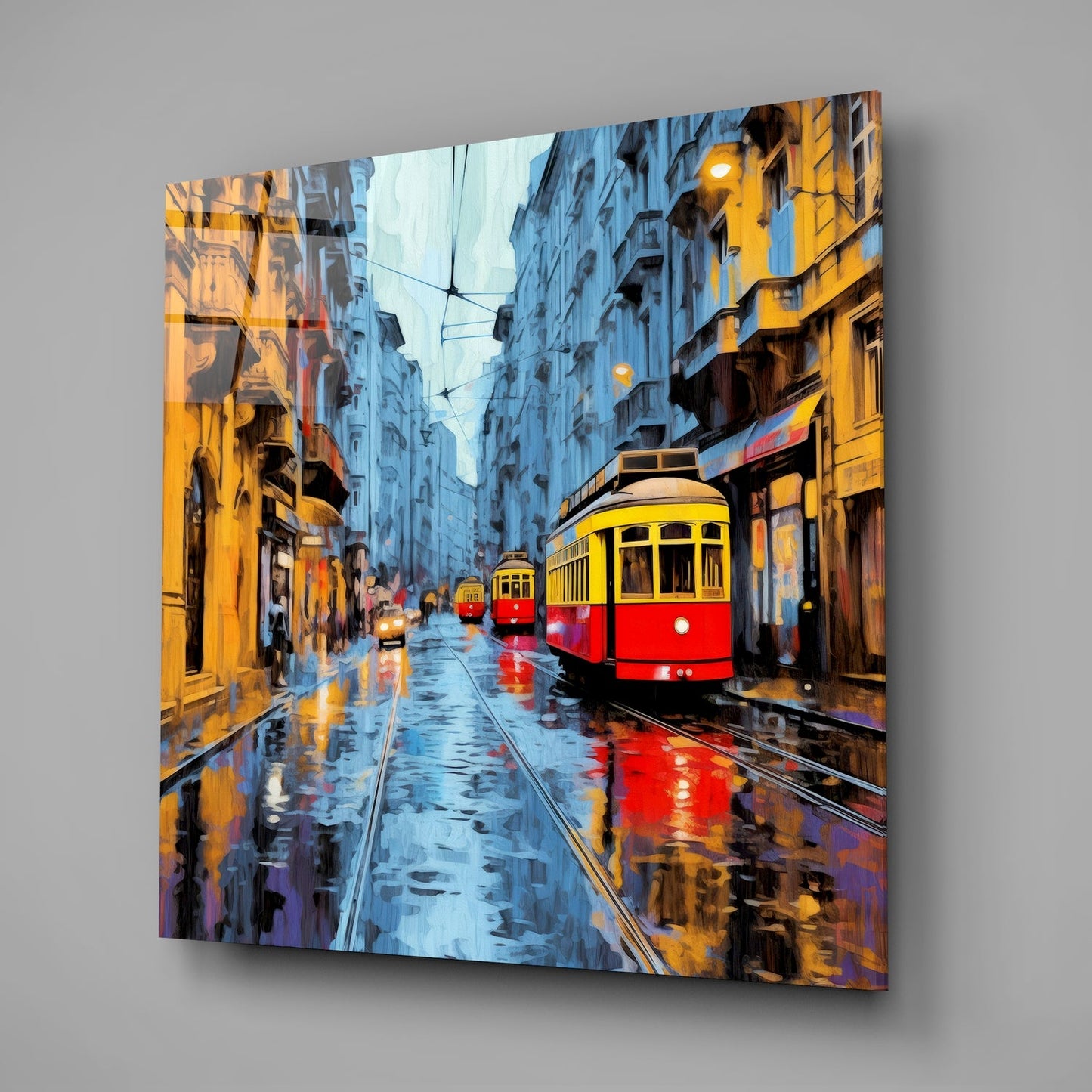 İstiklal Caddesi Cam Tablo || Tasarımcı Koleksiyonu