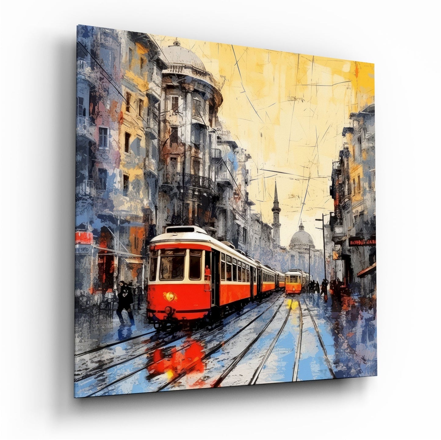 İstiklal Caddesi Cam Tablo || Tasarımcı Koleksiyonu