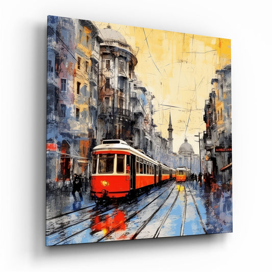 İstiklal Caddesi Cam Tablo || Tasarımcı Koleksiyonu