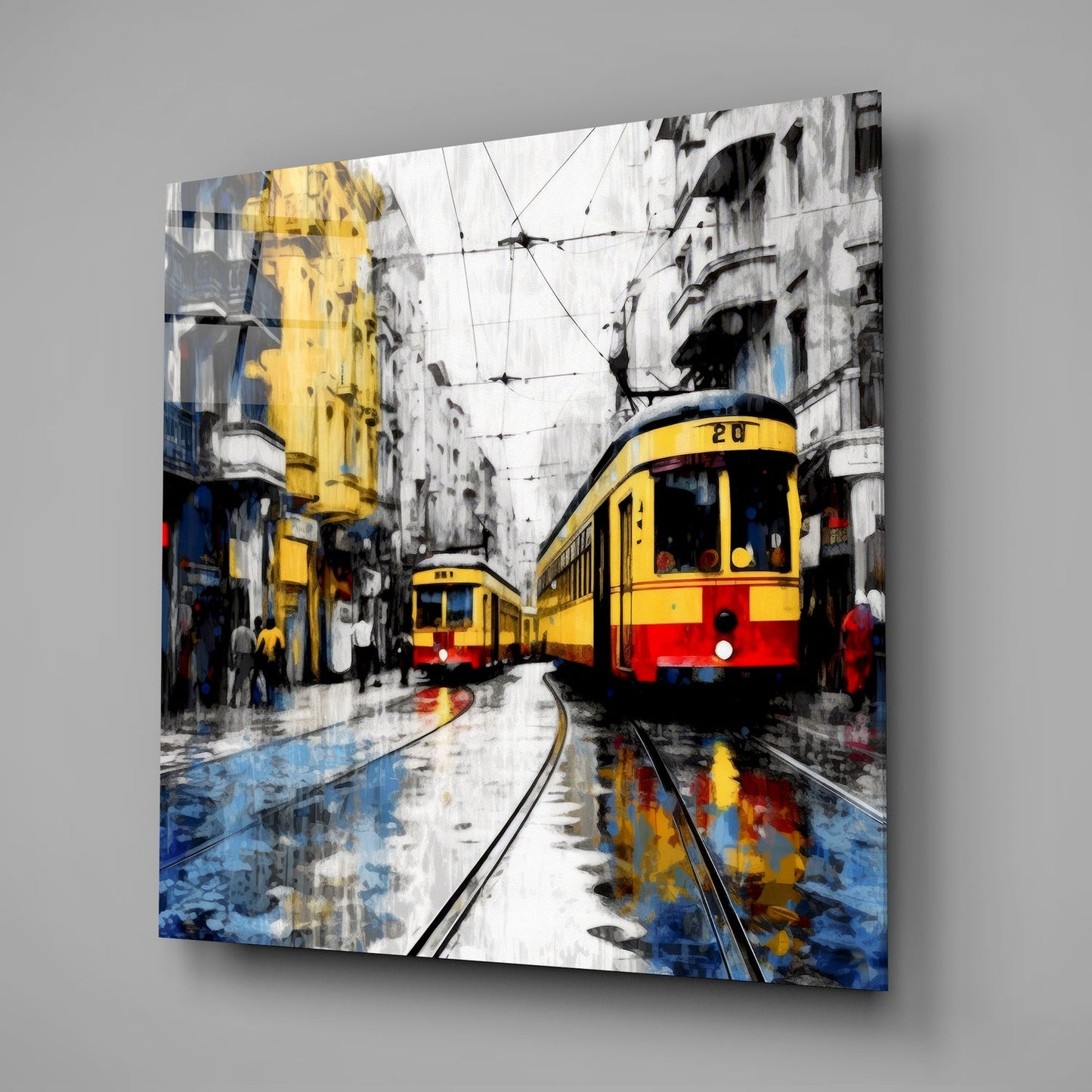 İstiklal Caddesi Cam Tablo || Tasarımcı Koleksiyonu