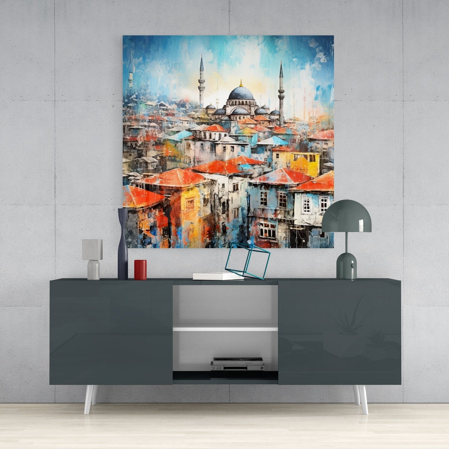 İstanbul Cam Tablo || Tasarımcı Koleksiyonu