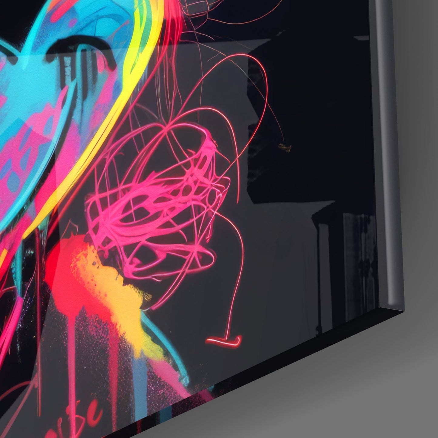 Neon Mickey Cam Tablo