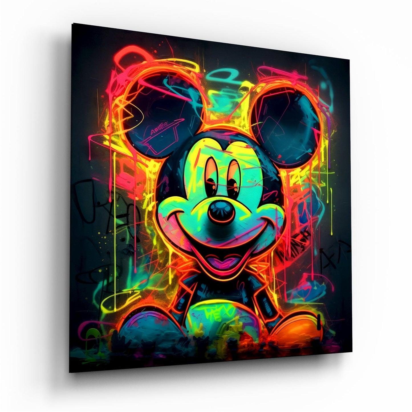 Neon Mickey Cam Tablo