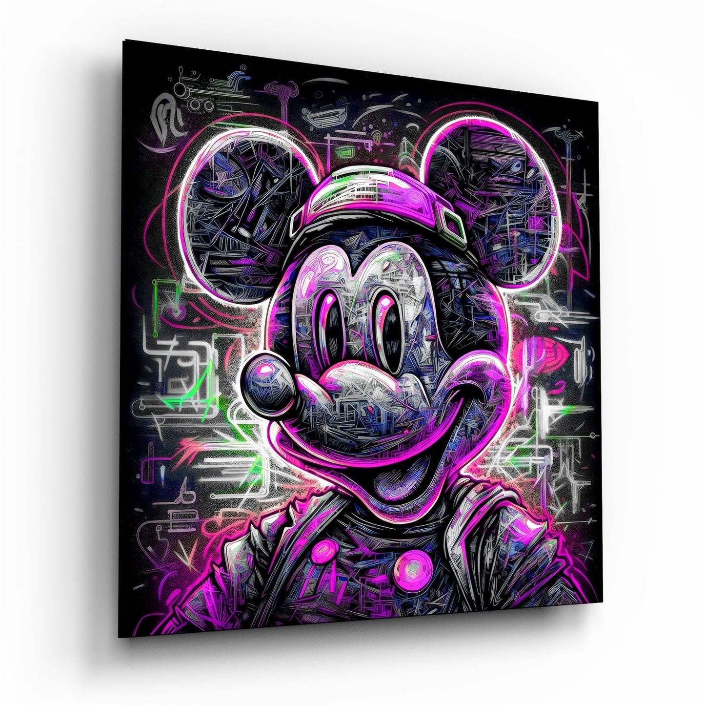 Neon Mickey Cam Tablo