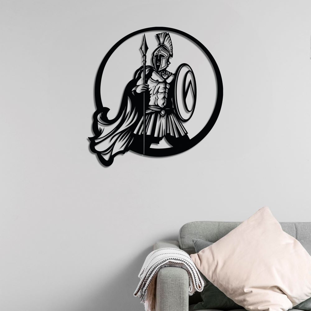"Sparta Ruhu" Metal Tablo