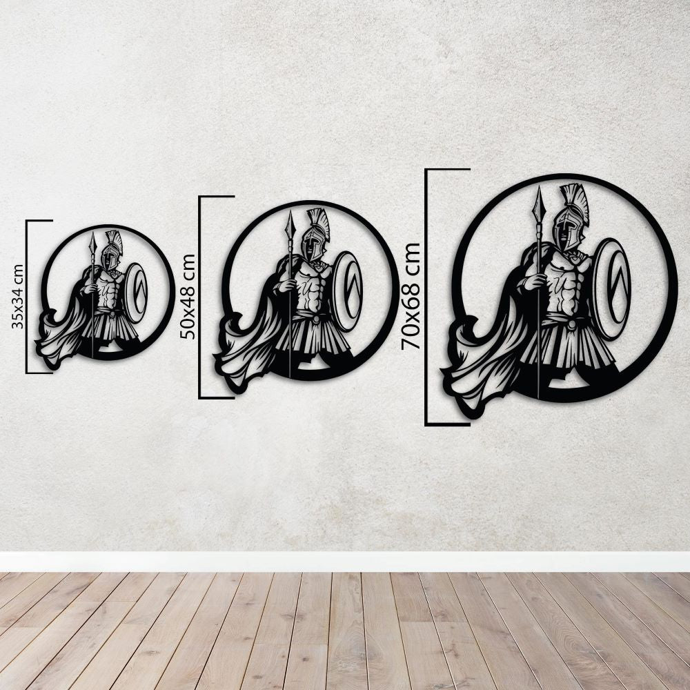 "Sparta Ruhu" Metal Tablo