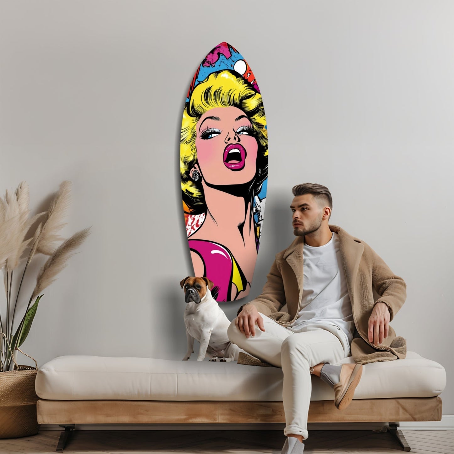 Marilyn Monroe Cam Tablo